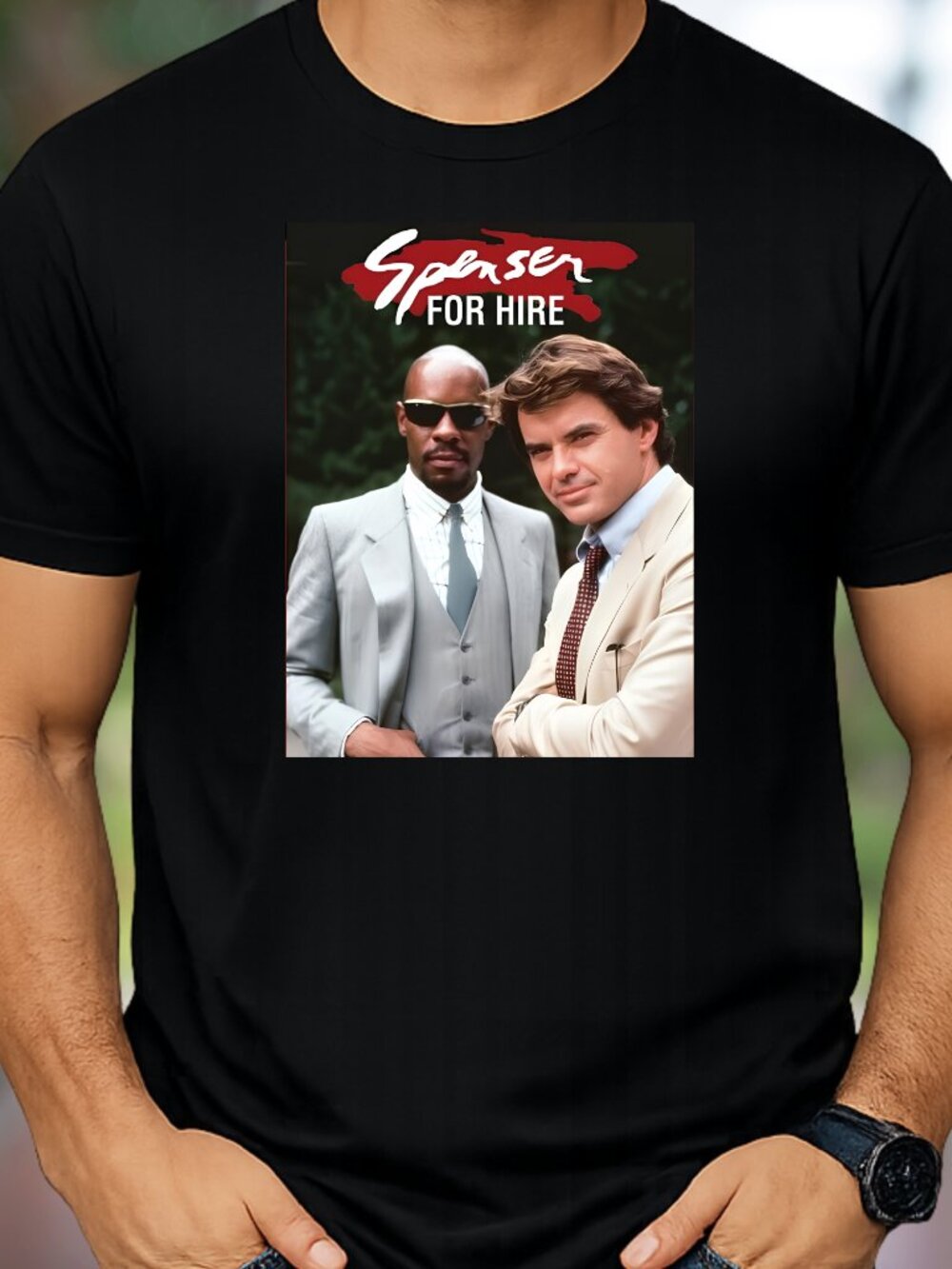 Spencer For Hire Graphics T-Shirt